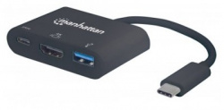 Convertidor USB C a HDMI MANHATTAN 152037